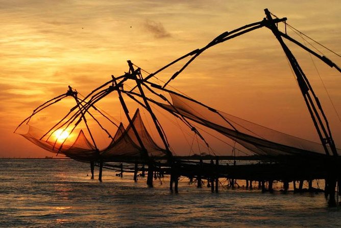 Cochin Shore Excursions from Cruise Terminal - Fort Kochi with a guide: St. Francis Church, Santa Cruz Basilica, and the nets