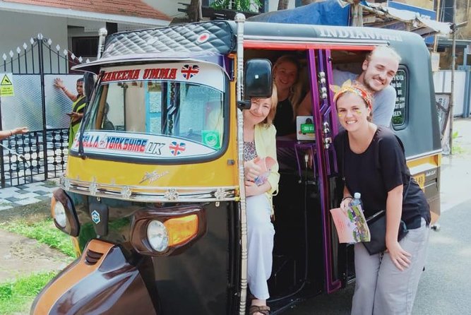 Explore Kochi by Tuk Tuk (book 1 adult & 2 go free (local only) - Mattancherry: Palace, Jew Town, Jain Temple, and Street-Level Time