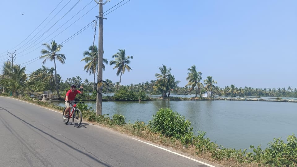 Fort Kochi Beach and Backwater eBike/Cycling Tour (Half Day) - Along the way: villages, temples and churches, and the small details