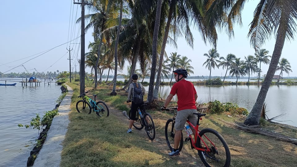 Fort Kochi Beach and Backwater eBike/Cycling Tour (Half Day) - Your bike and your comfort: geared power helps, but bring smart extras