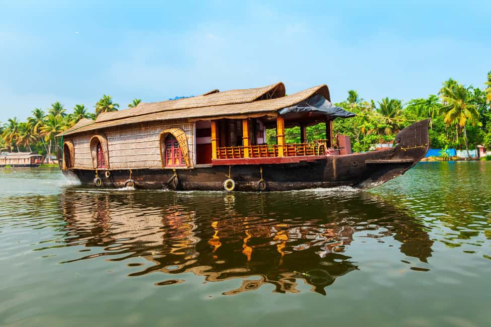 Kochi: 1 Night Alappuzha Backwaters House Boat Cruise Tour - Day 1 on the Water: Coconut Palms, Rice Fields, and Village Views