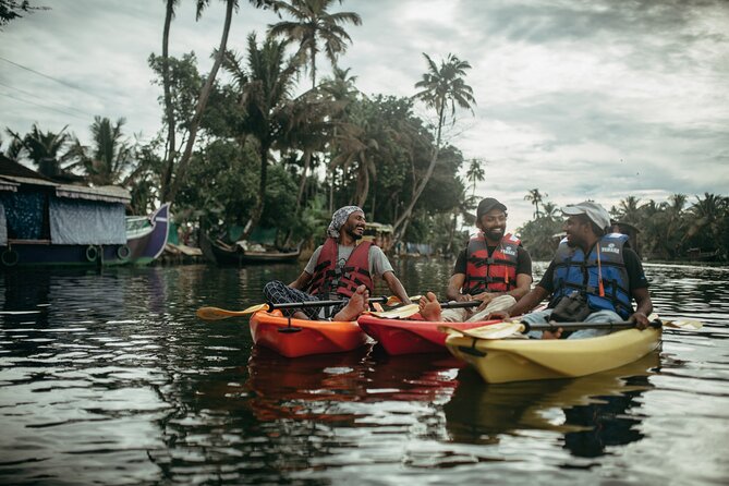 Sunrise Kayaking in Magical Alleppey Backwater Village - Safety, group size, and who should join